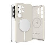 Etui / obudowa na smartfona Tech-Protect Silicone Magsafe Galaxy S26 Ultra Cosmic Latte